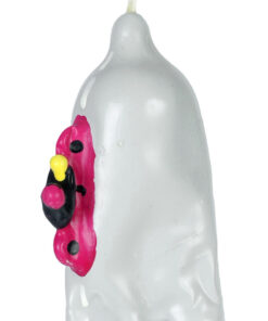 CONDOMERIE - HANDPAINTED NOVELTY CONDOMS MOTORBIKE XL