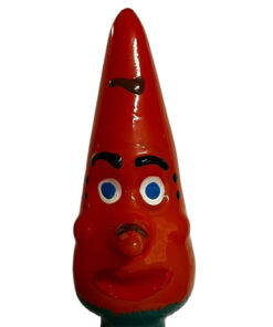 CONDOMERIE - HANDPAINTED NOVELTY CONDOMS CARROT XL