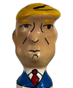 CONDOMERIE - HANDPAINTED NOVELTY CONDOMS GRUMPY TRUMP XL
