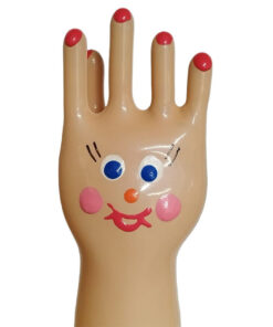 CONDOMERIE - HANDPAINTED NOVELTY CONDOMS BIG HAPPY HAND XL