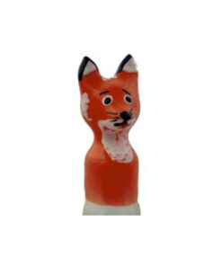 CONDOMERIE - HANDPAINTED NOVELTY CONDOMS FOX BROWN XL