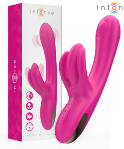 INTENSE - BRITNEY MULTIFUNCTION RABBIT VIBRATOR 23 CM PINK