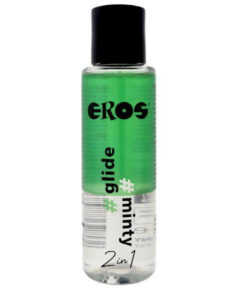 EROS - "2 IN 1" GLIDE MINTY SILICONE-BASED LUBRICANT 100 ML