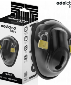 ADDICTED TOYS LOCKED - KEYLESS RESTRAINT PENIS CAGE 11.5 CM