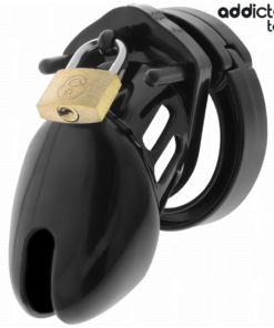 Alternative view of ADDICTED TOYS LOCKED - OBSIDIAN HOLD PENIS CAGE SIZE S