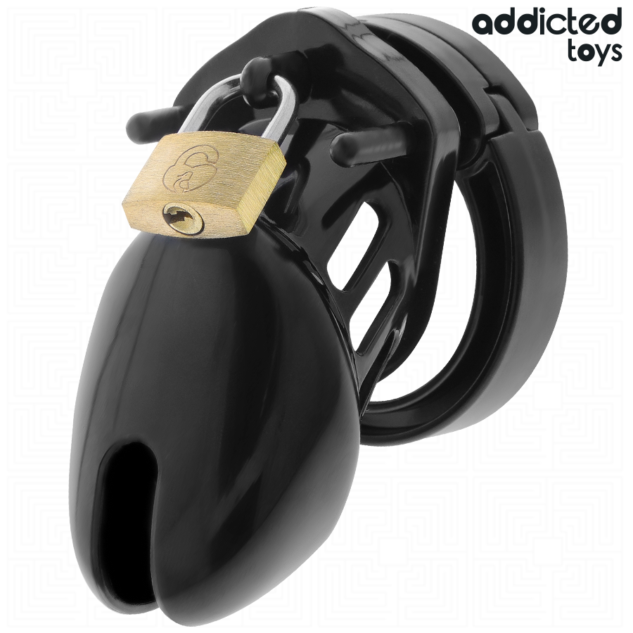 ADDICTED TOYS LOCKED - OBSIDIAN HOLD PENIS CAGE SIZE S - Image 2