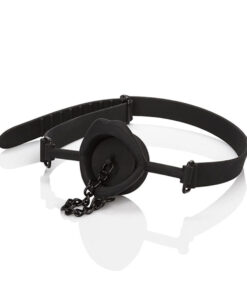 Alternative view of CALEXOTICS - SCANDAL GAG WITH BLACK SILICONE PLUG