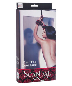 Alternative view of CALEXOTICS - SCANDAL BLACK DOOR HANDCUFFS