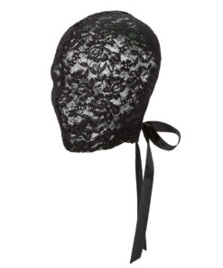 CALEXOTICS - SCANDAL BLACK LACE BALALAVA WITH BOW