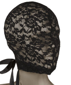 Alternative view of CALEXOTICS - SCANDAL BLACK LACE BALALAVA WITH BOW