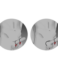 Alternative view of ELECTRASTIM - PRESTIGE ELECTRA LOOPS ADJUSTABLE COCK RINGS BLACK