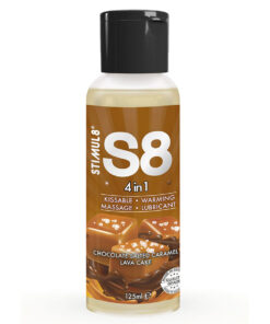 STIMUL8 - S8 4 IN 1 CHOCOLATE AND SALTED CARAMEL DESSERT LUBRICANT 125 ML