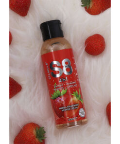 Alternative view of STIMUL8 - S8 4 IN 1 STRAWBERRY DESSERT LUBRICANT 125 ML