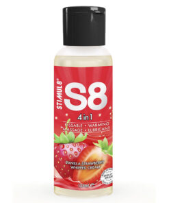 STIMUL8 - S8 4 IN 1 STRAWBERRY DESSERT LUBRICANT 125 ML