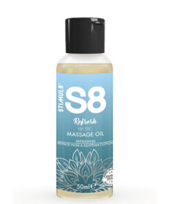 STIMUL8 - S8 REFRESH EROTIC COTTON MASSAGE OIL 50 ML