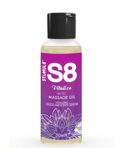 STIMUL8 - S8 VITALIZE EROTIC MASSAGE OIL LIME 50 ML