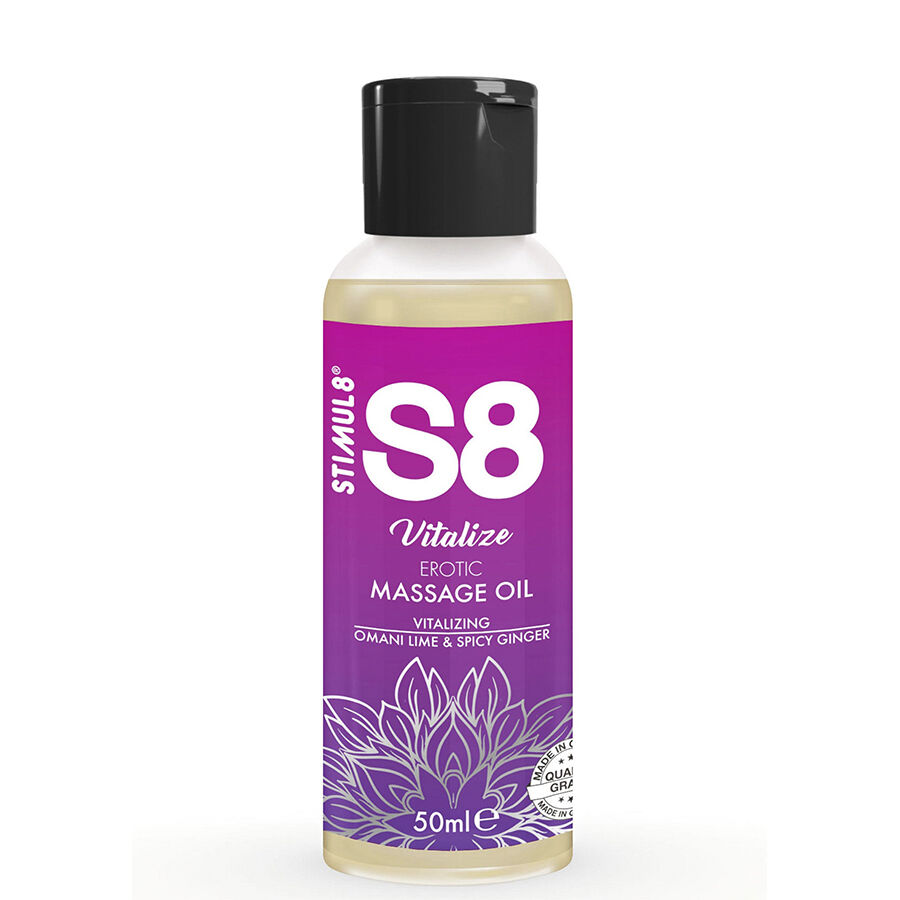 STIMUL8 - S8 MASSAGE OIL BOX 3 X 50 ML - Image 3