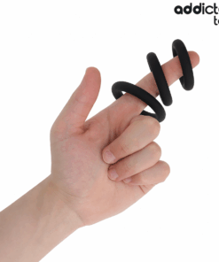 Alternative view of ADDICTED TOYS - SET OF SILICONE RINGS MODEL 1