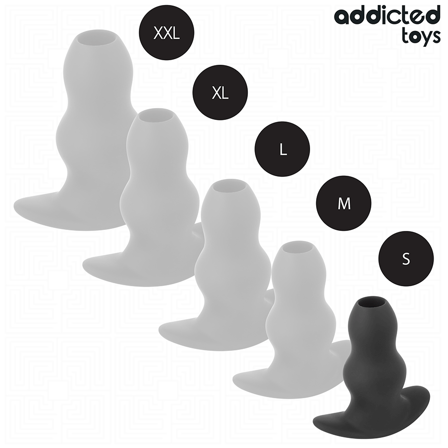 ADDICTED TOYS - HOLLOW ANAL PLUG SILICONE SIZE S 7.3 CM - Image 5