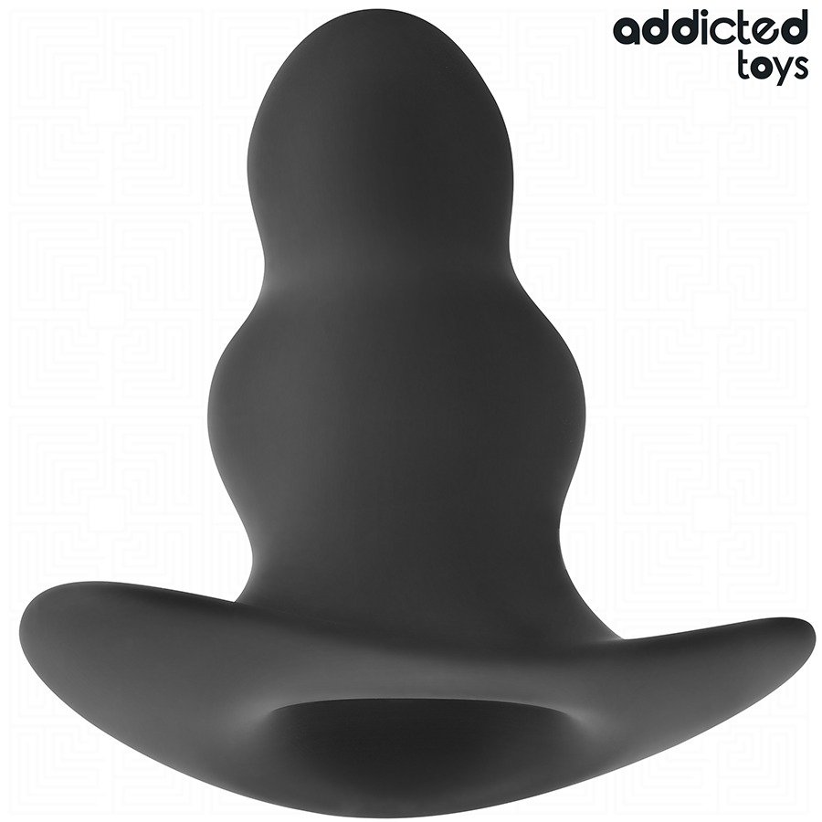 ADDICTED TOYS - HOLLOW ANAL PLUG SILICONE SIZE S 7.3 CM - Image 2
