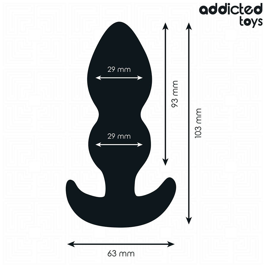 ADDICTED TOYS - ANAL PLUG SILICONE SIZE S 10.3 CM - Image 4