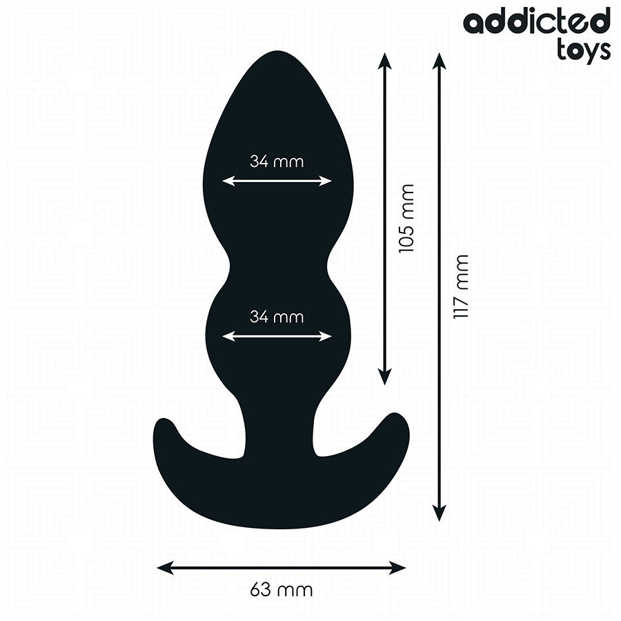 ADDICTED TOYS - ANAL PLUG SILICONE SIZE L 11.7 CM - Image 4