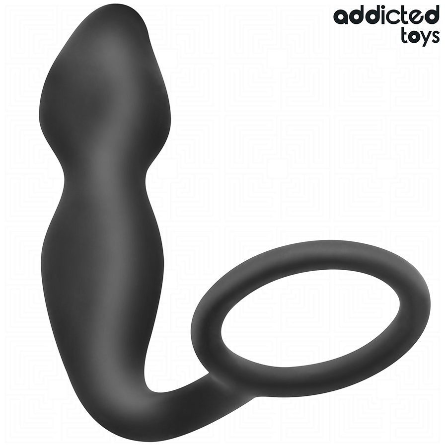 ADDICTED TOYS - ANAL PLUG WITH RING SILICONE MODEL 2 - Image 2