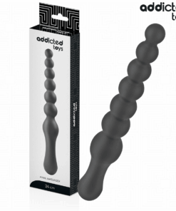 ADDICTED TOYS - DOUBLE ANAL MASSAGER SILICONE 24 CM