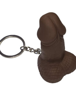 DIABLO PICANTE - PENIS SHAPED WHISTLE KEYRING MULATTO COLOR