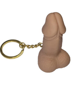 DIABLO PICANTE - WHISTLE KEYCHAIN IN THE SHAPE OF A PENIS IN FLESH COLOR
