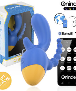 ONINDER CUTE - LOVE 3 SOME TRIPLE VIBRATOR - FREE WORLDWIDE APP