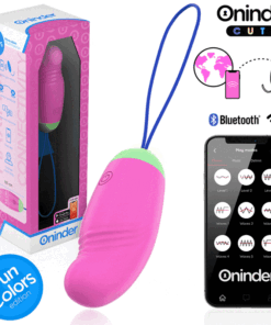 ONINDER CUTE - LOVE PLEASURE 360° VIBRATING-ROTATING SILICONE EGG - FREE GLOBAL APP