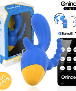 Alternative view of ONINDER CUTE - LOVE 3 SOME TRIPLE VIBRATOR - FREE WORLDWIDE APP