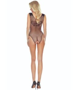 Alternative view of PASSION - BS109 BLACK BUTTERFLY BODYSTOCKING