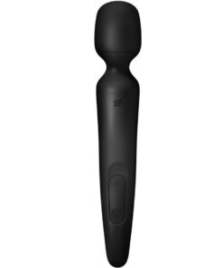 SATISFYER - WAND ERLAND VIBRATING MASSAGER BLACK