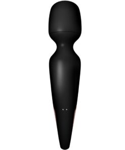 Alternative view of SATISFYER - WAND ERLAND VIBRATING MASSAGER BLACK
