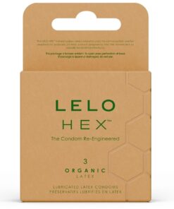 LELO - HEX ORGANIC CONDOM BOX 3 UNITS