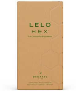 LELO - HEX ORGANIC CONDOM BOX 12 UNITS