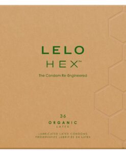 LELO - HEX ORGANIC CONDOM BOX 36 UNITS
