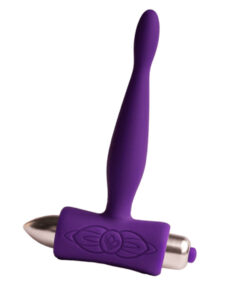 ROCKS- OFF - PETITE SENSATIONS TEAZER ANAL PLUG VIBRATOR PURPLE