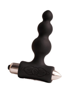 Alternative view of ROCKS- OFF - PETITE SENSATIONS BUBBLES ANAL PLUG VIBRATOR BLACK