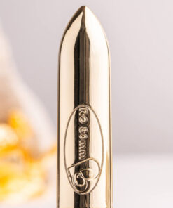 Alternative view of ROCKS- OFF - RO-80 CHAMPAGNE GOLDEN VIBRATING BULLET
