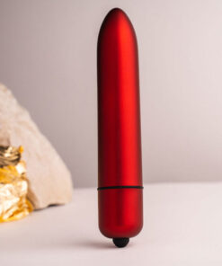 Alternative view of ROCKS-OFF - RO-160 ROUGE ALLURE VIBRATING BULLET RED