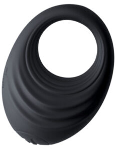 ROCKS-OFF - SPIRE BLACK VIBRATING PENIS RING