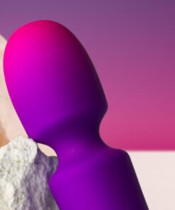 Alternative view of ROCKS- OFF - GLO- GIRL VIBRATOR WAND MINI PURPLE