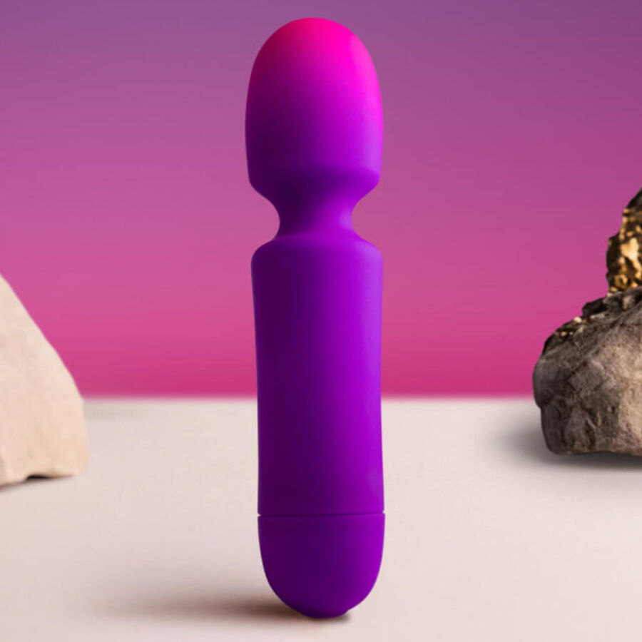ROCKS- OFF - GLO- GIRL VIBRATOR WAND MINI PURPLE - Image 5