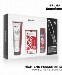 BRUMA XPERIENCE - SWEET STRAWBERRY TEMPTATION KIT WITH ORGASM ENHANCER