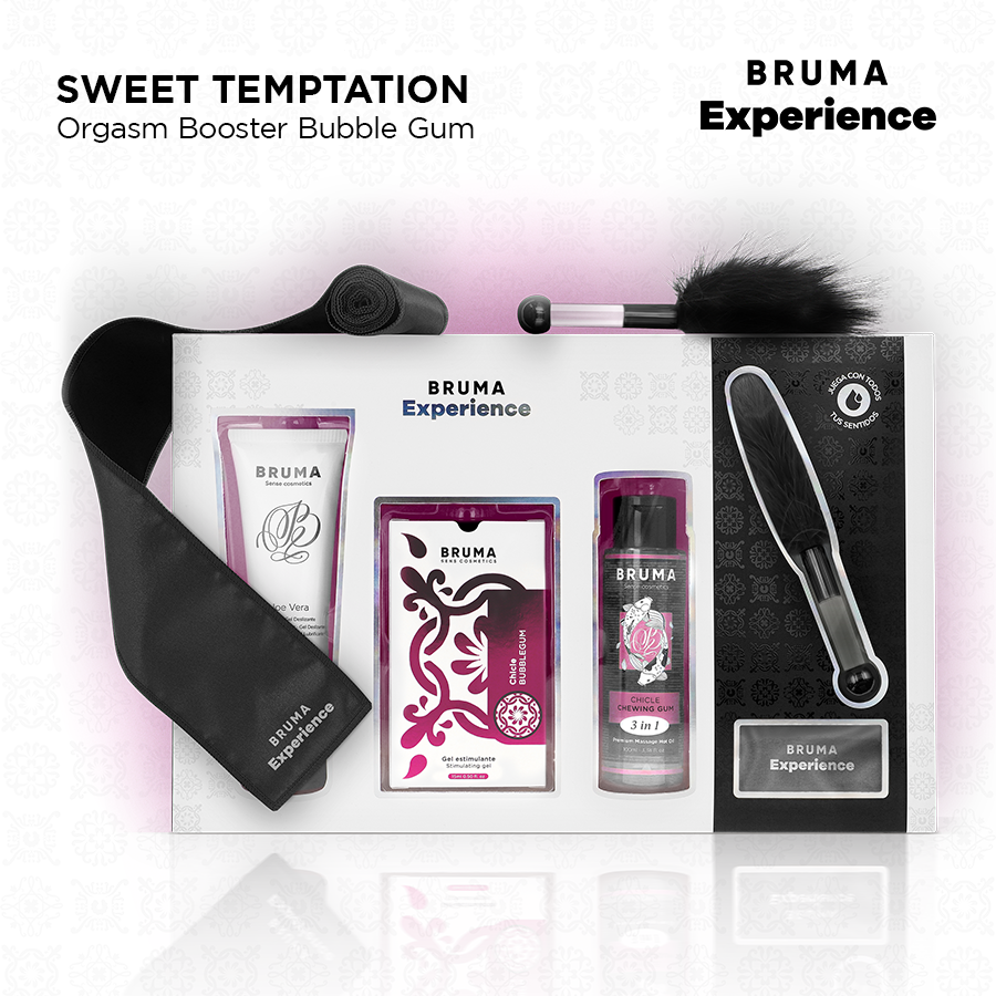 BRUMA XPERIENCE - SWEET GUM TEMPTATION KIT WITH ORGASM ENHANCER - Image 2