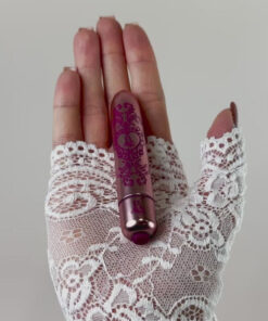 Alternative view of ROCKS-OFF - RO-90 COURTESAN PINK VIBRATING BULLET