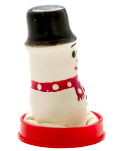 Alternative view of CONDOMERIE - HANDPAINTED NOVELTY CONDOMS SNOWMAN